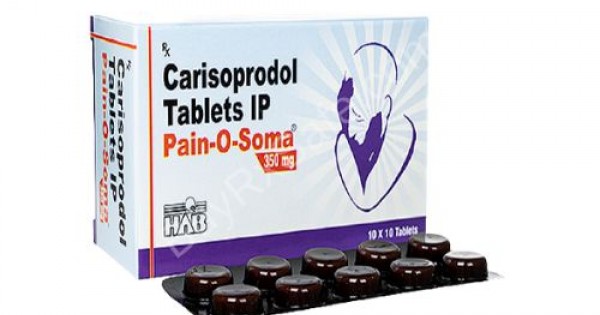 Pain O Soma 350mg Buy Only 0.80 Per Tablet To Trea